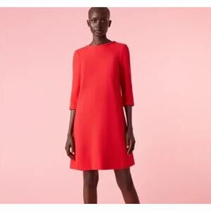 EUC Goat Women's Classic Lola Clementine Pure Wool Crepe Dress US 10 UK 14